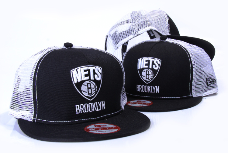 NBA Brooklyn Nets NE Trucker Hat #01
